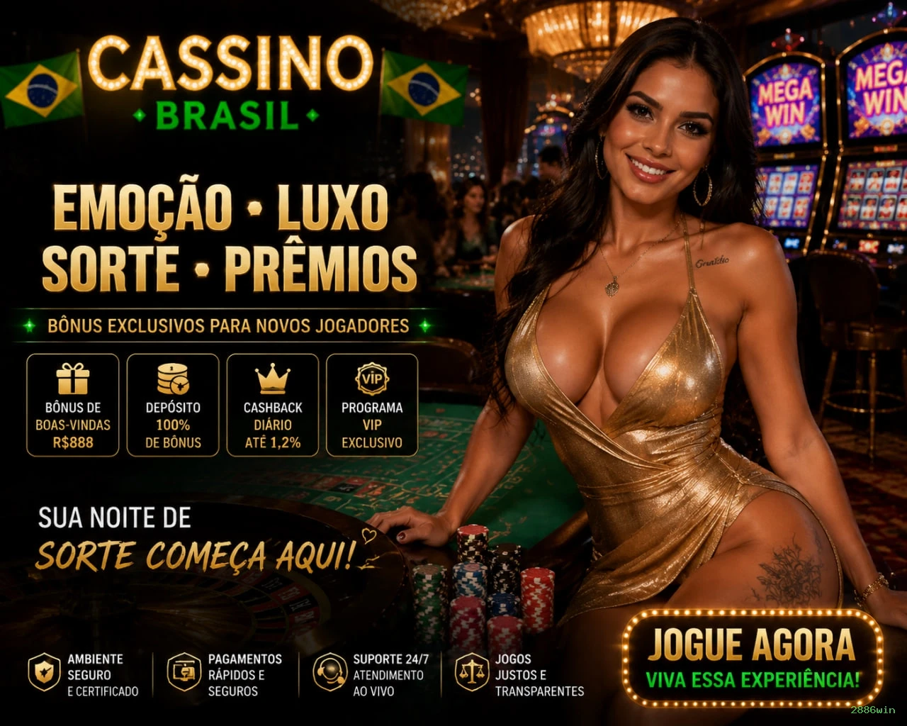 2886win — plataforma segura e premiada de apostas